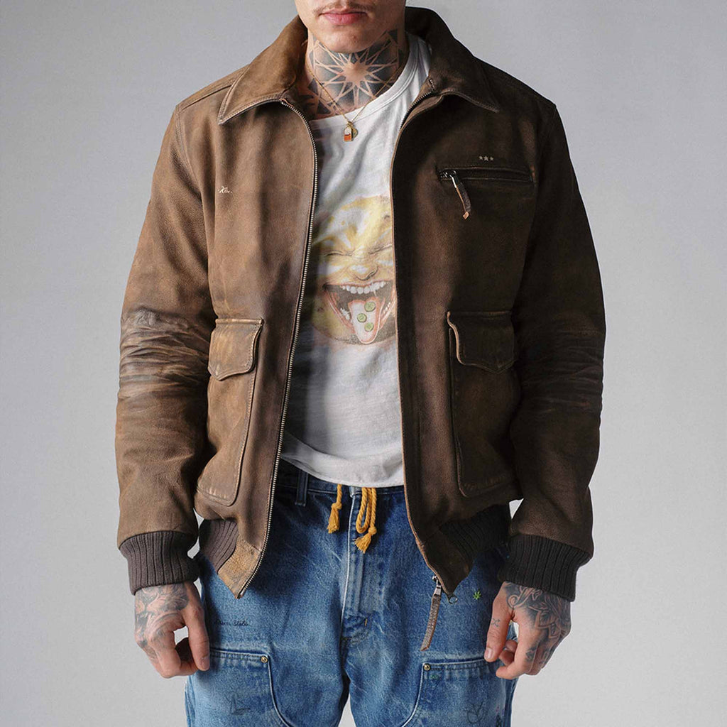 Atlas' Convertible Leather Jacket – KON
