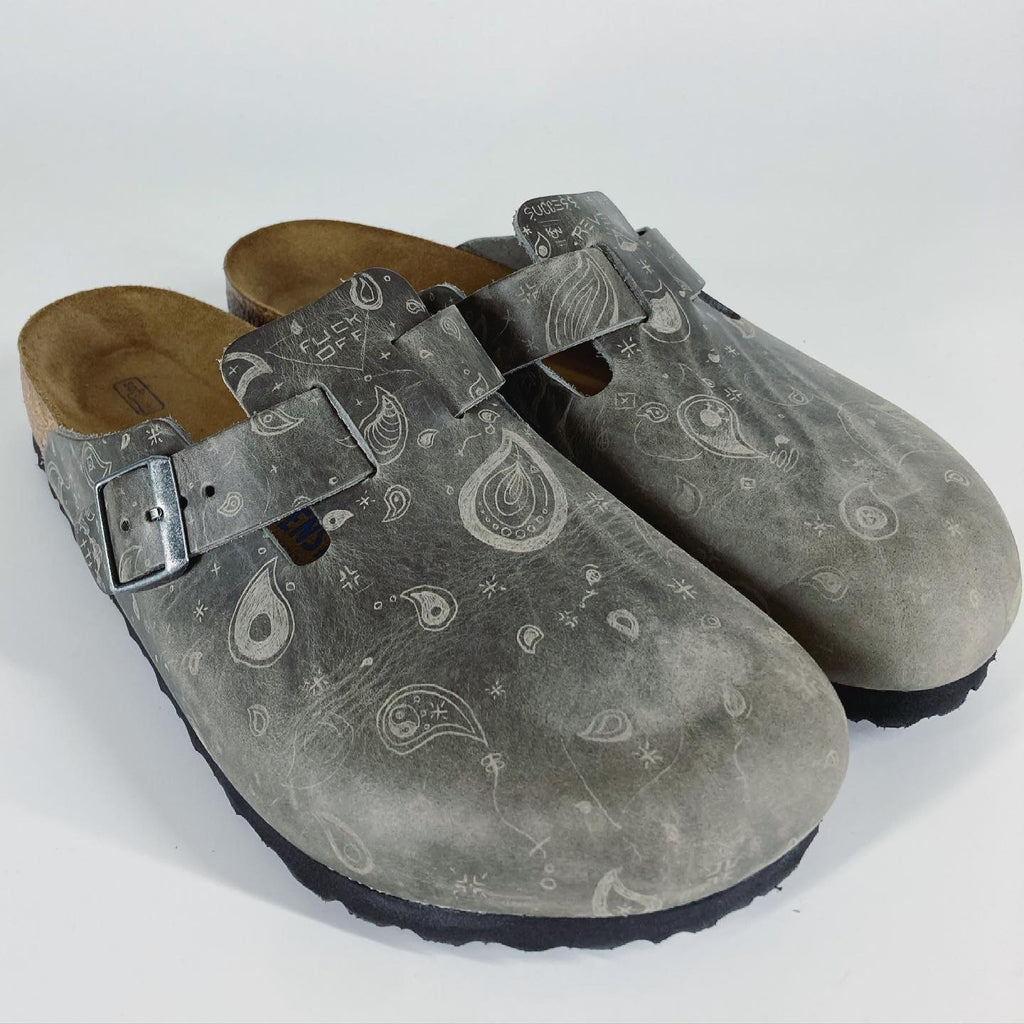 Paisley birkenstocks on sale